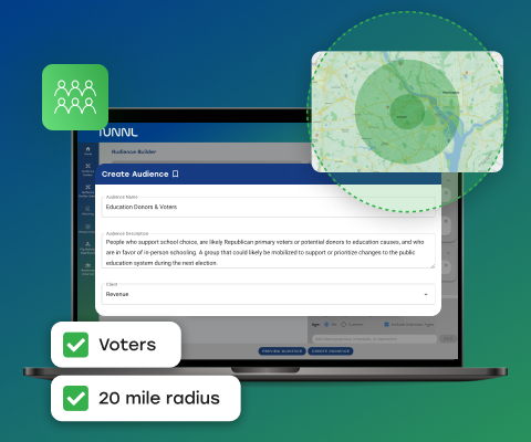 The Tunnl Platform's Audience Builder