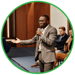 Man speaking