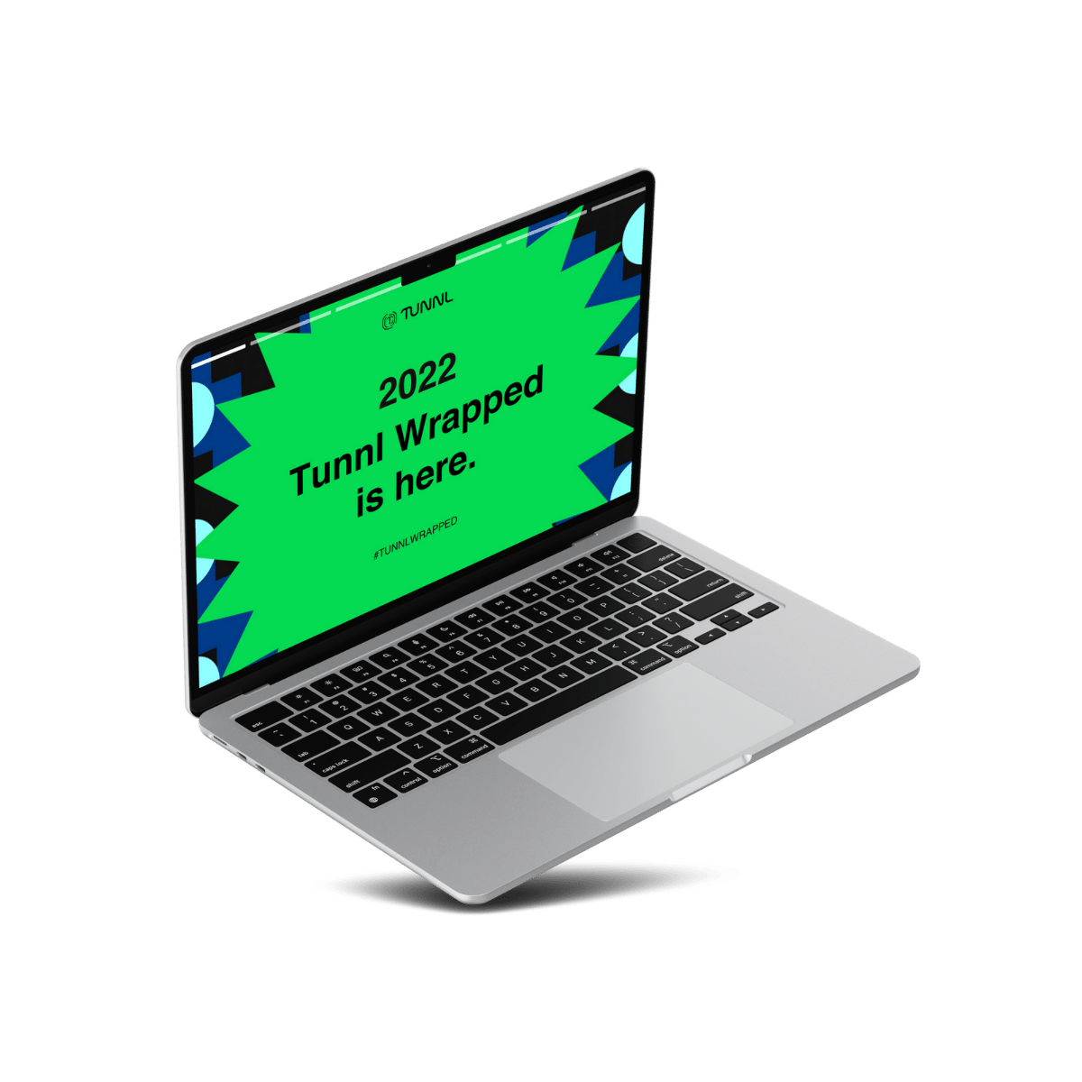 Tunnl Wrapped 2022 laptop