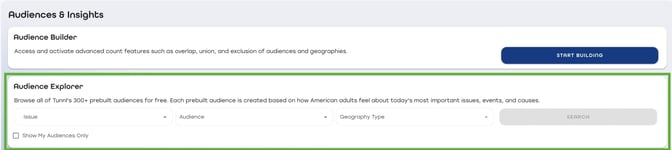 Tunnl Audience Explorer